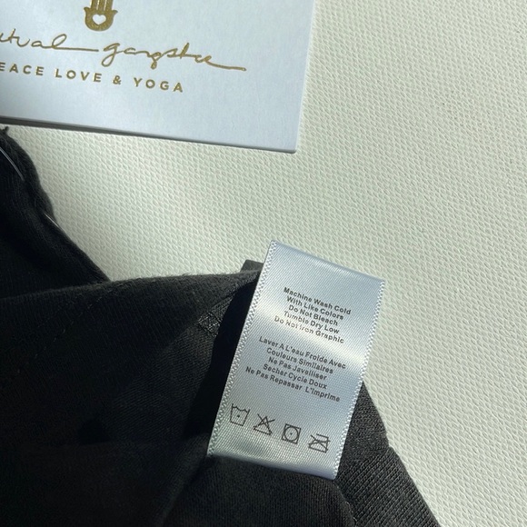 Spiritual Gangster “GRATEFUL” Crop Tank  | Gray| Large | NWT - Picture 7 of 8